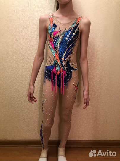 Костюм для художественной гимнастики 134-146