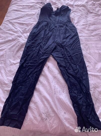 Комбинезон из льна mango