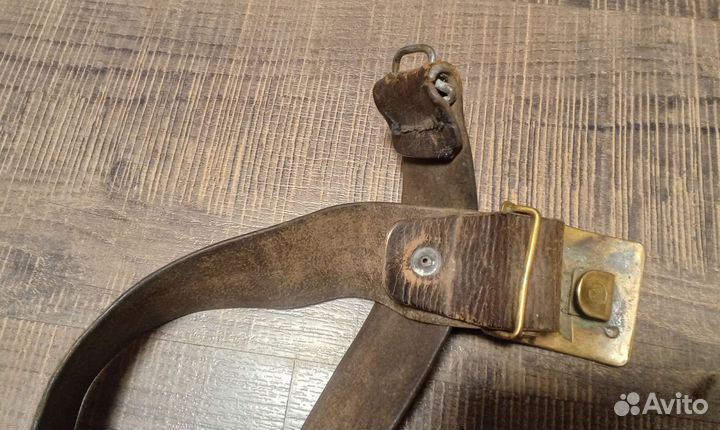 Ремень солдатский пуговицы значки СССР