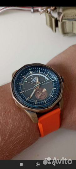 Часы vostok europe bronze бронзовые