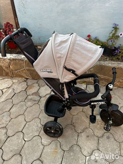 Трехколесный велосипед коляска