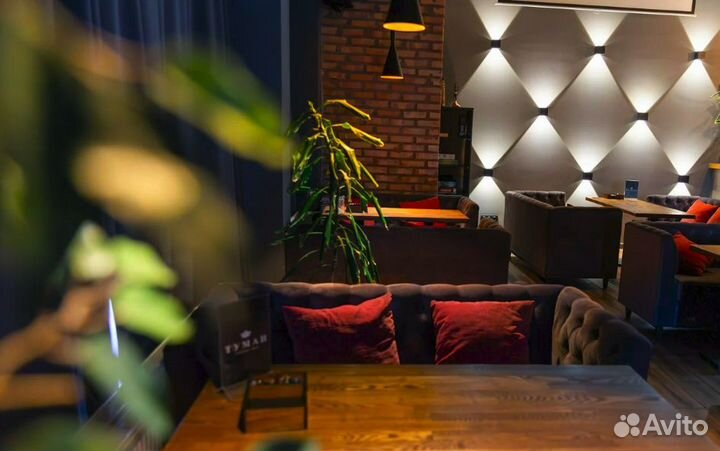 Кальян-бар / кальянная с современным ремонтом