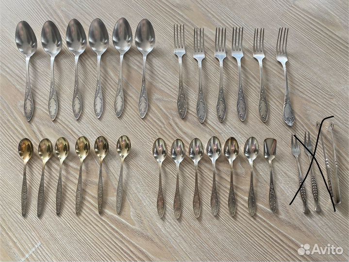 Столовые приборы СССР