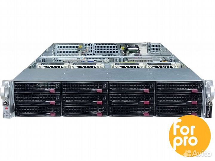 Supermicro 2U X10DRU 12LFF 2xE5-2690v3 32GB