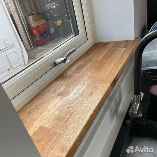 Деревянный подоконник дуб