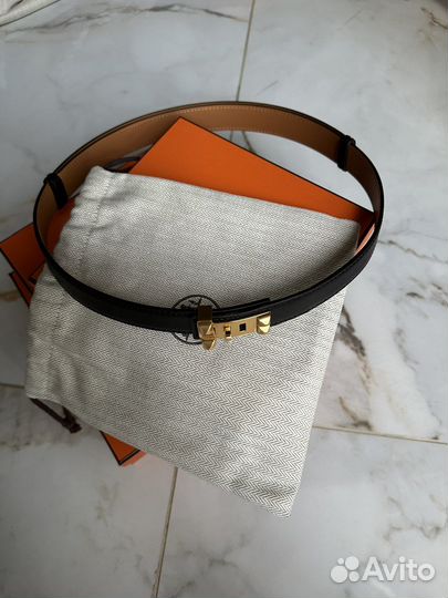 Hermes Collier de chien 24 ремень