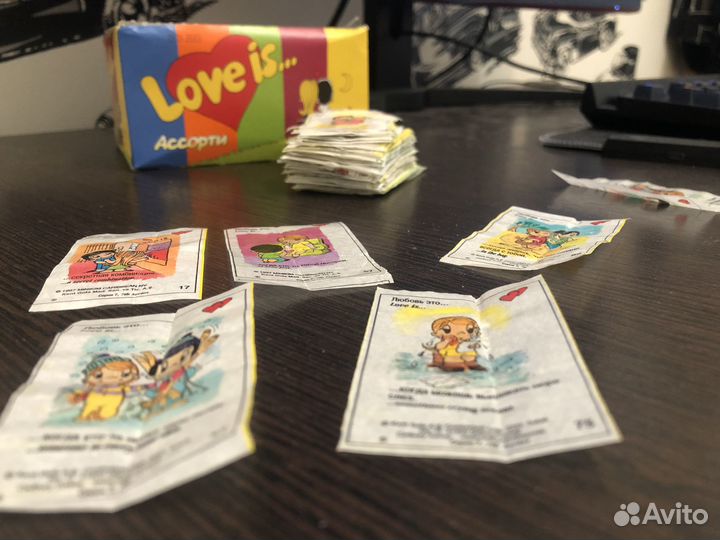 Вкладыши love is 7 серия