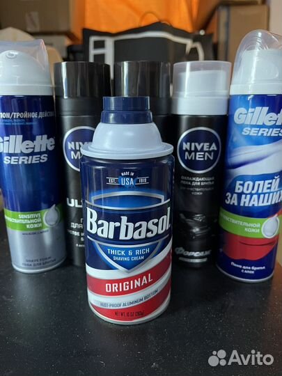 Пена для бритья gillette