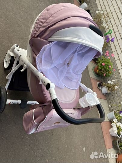 Продам коляску 3 в 1 Adamex Barletta