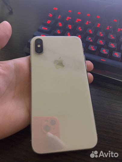 Телефон iPhone iPhone x белый