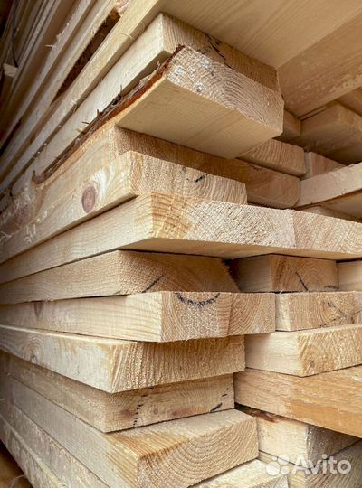 Доска обрезная 50х200х6000