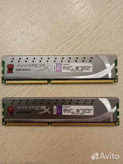Модули памяти Kingston DDR - 3 игровые