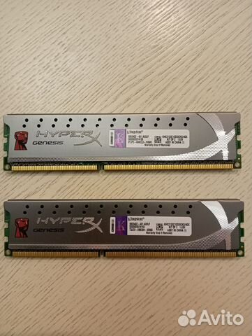Модули памяти Kingston DDR - 3 игровые