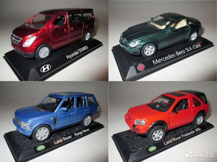 Модели иностранных авто (на подиумах, 2 часть)