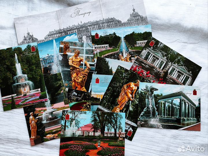 Санкт-петербург в открытках 6 наборов одним лотом
