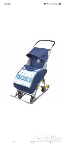 Детские санки с колесами