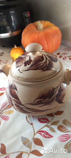 Глиняный горшок для запекания