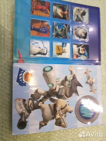 Альбом 3 d карточек Пингвины мадагаскара