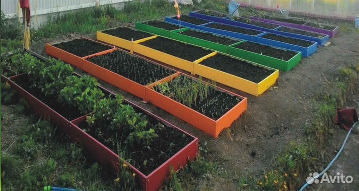Грядки металлические