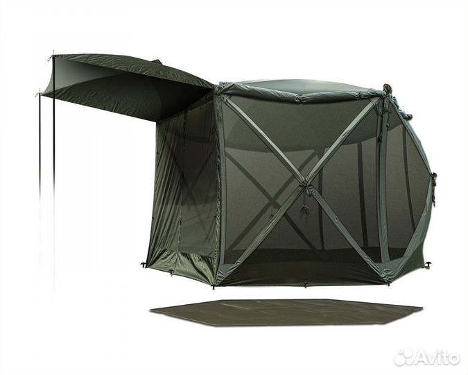 Шелтер-шатер карповый Solar - SP 6 Hub Cube Shelte