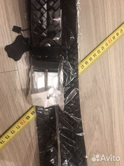 Мужской кожаный ремень