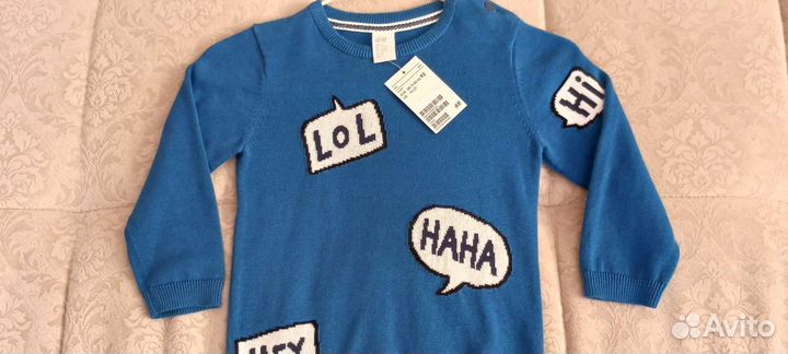 Джемпер 92р H&M/ свитер новый