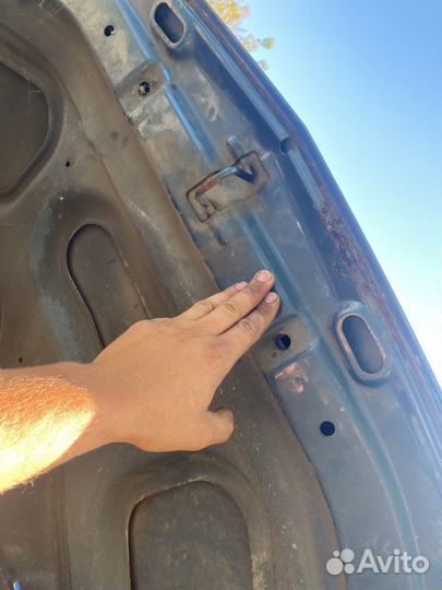 Капот renault logan 1 рест