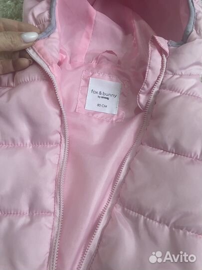 Куртка для девочки 80