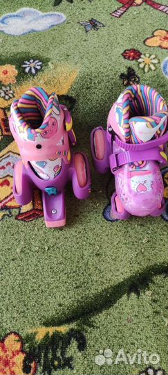 Роликовые коньки раздвижные