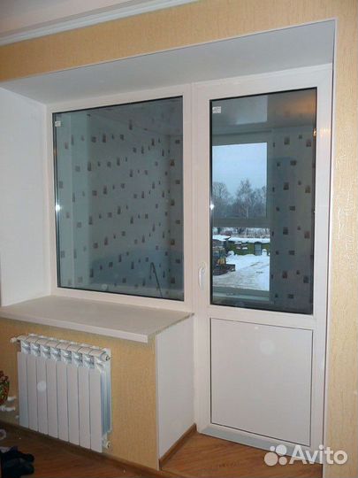 Стандартный выход на балкон под ключ