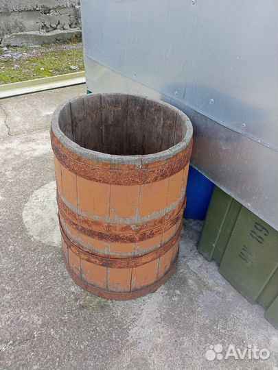 Кадка дубовая без крышки