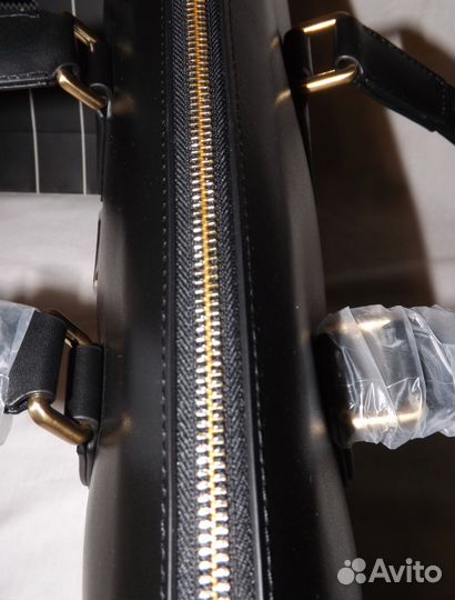 Мужская кожаная сумка портфель Zegna business lux