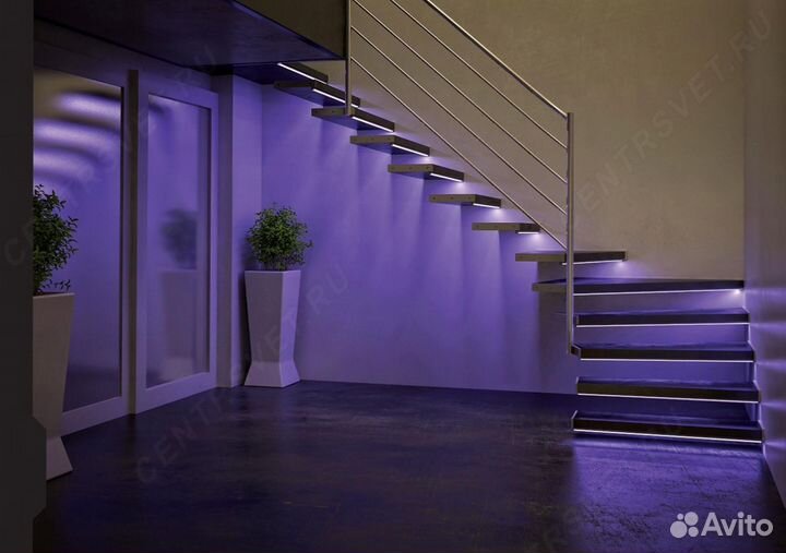 Светодиодная подсветка перил и лестницы a 180