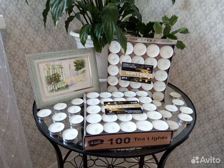 Свечи чайные 100 шт