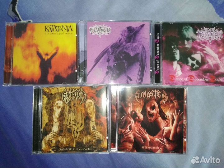 Katatonia, Sinister, Cannibal corpse «BOX 3CD»