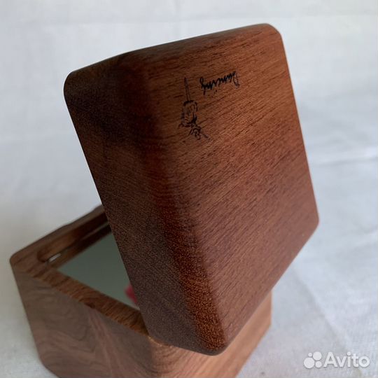 Музыкальная деревянная шкатулка Балерина палисандр