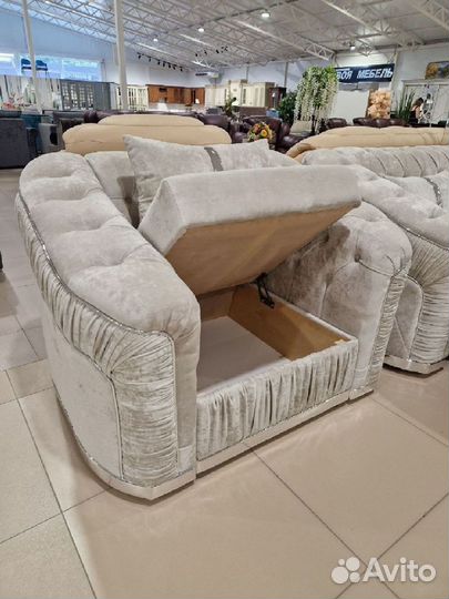 Диван и кресло Милорд