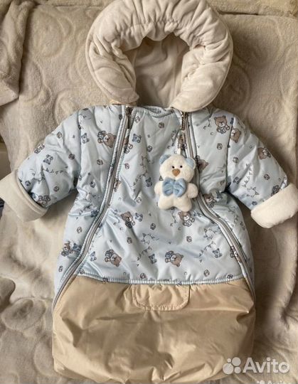 Комбинезон конверт зимний