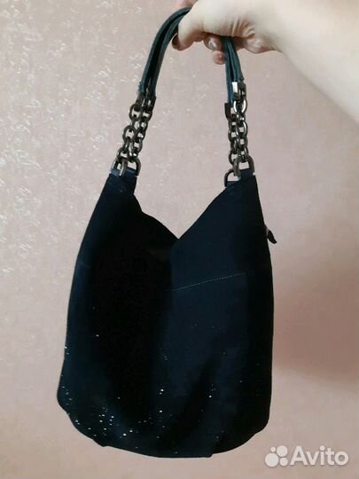 Сумка замшевая натуральная