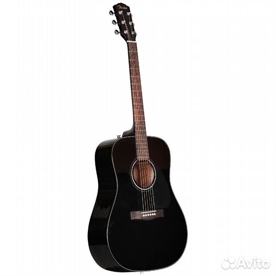 Fender CD-60 Black V3 акустическая гитара