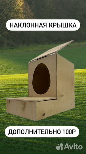 Гнездо для кур с яйцесборником