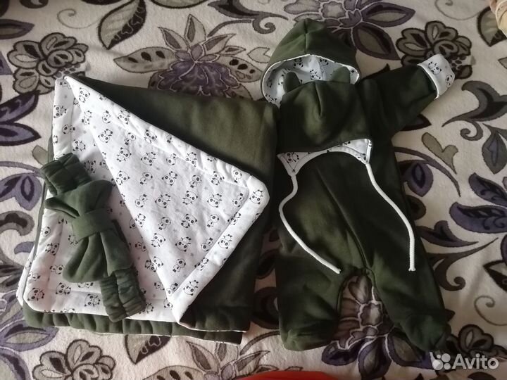 Конверт на выписку летний