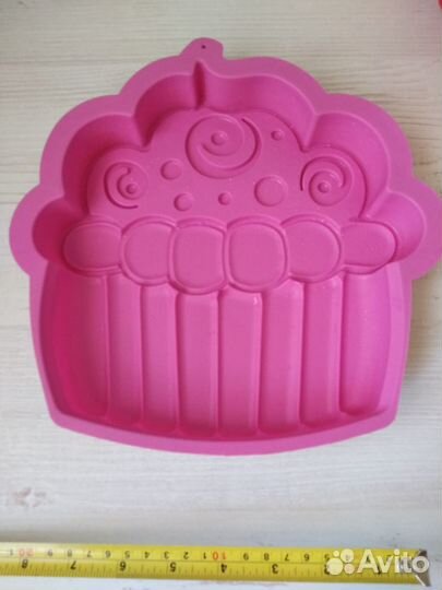 Форма для выпечки розовая