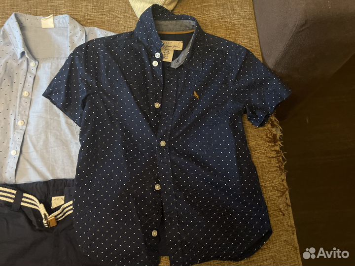 Рубашки и шорты h&m 92