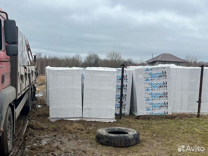 Пеноблоки, Газобетон, Газоблок Бонолит