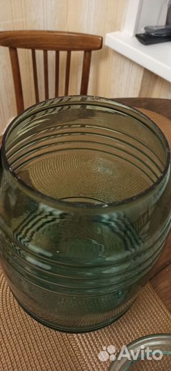 Банка стеклянная с крышкой