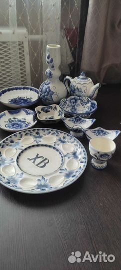 Набор столовой посуды фарфор