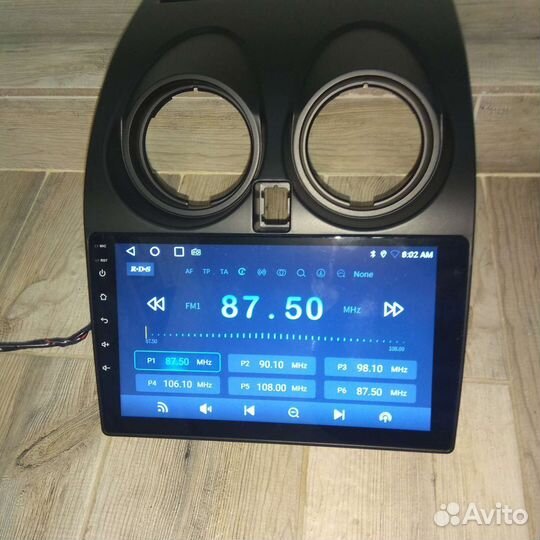 Магнитола nissan qashqai штатная