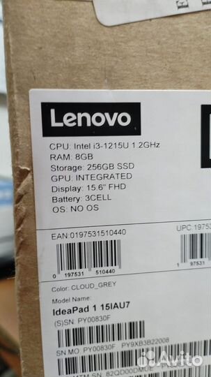 Ноутбук Lenovo IdeaPad 1 15IAU7