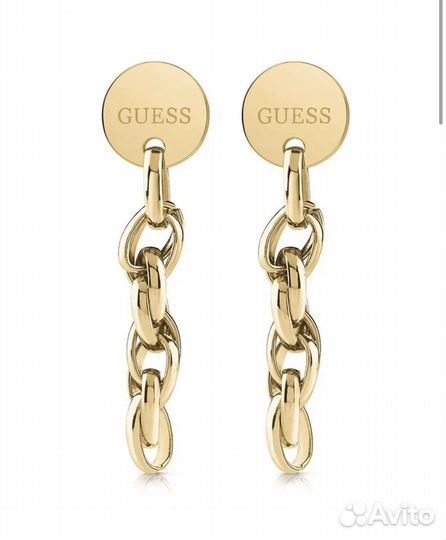 Новые серьги Guess оригинал
